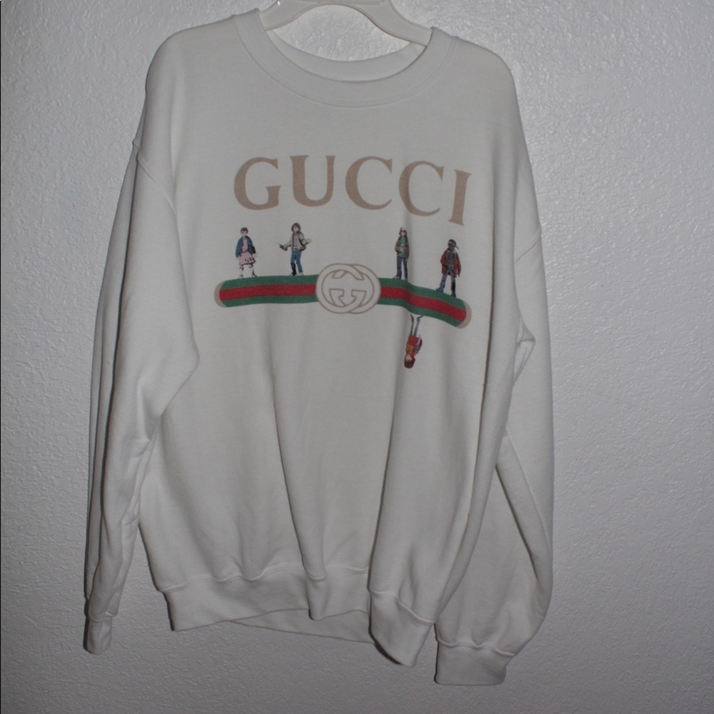 Stranger things Gucci sweatshirt